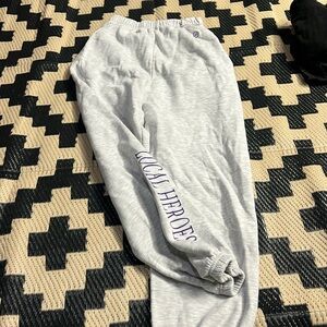 local Heroes brand sweatpants